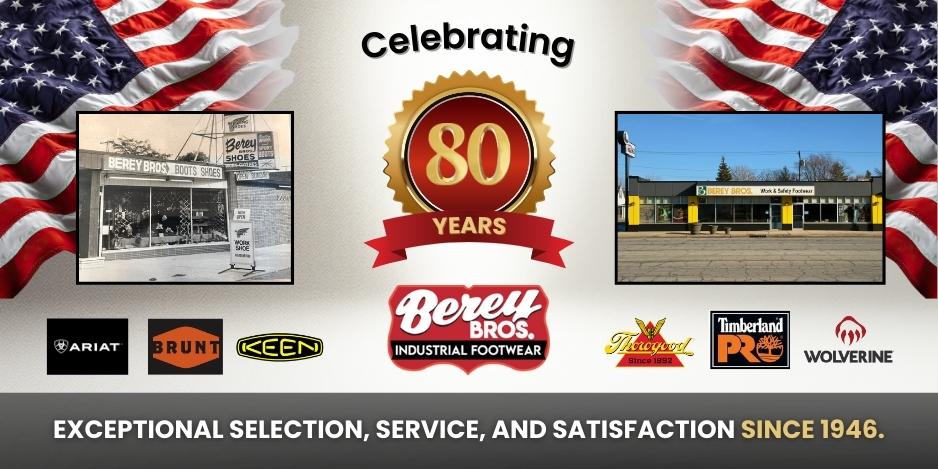 80th Anniversary Website Banner